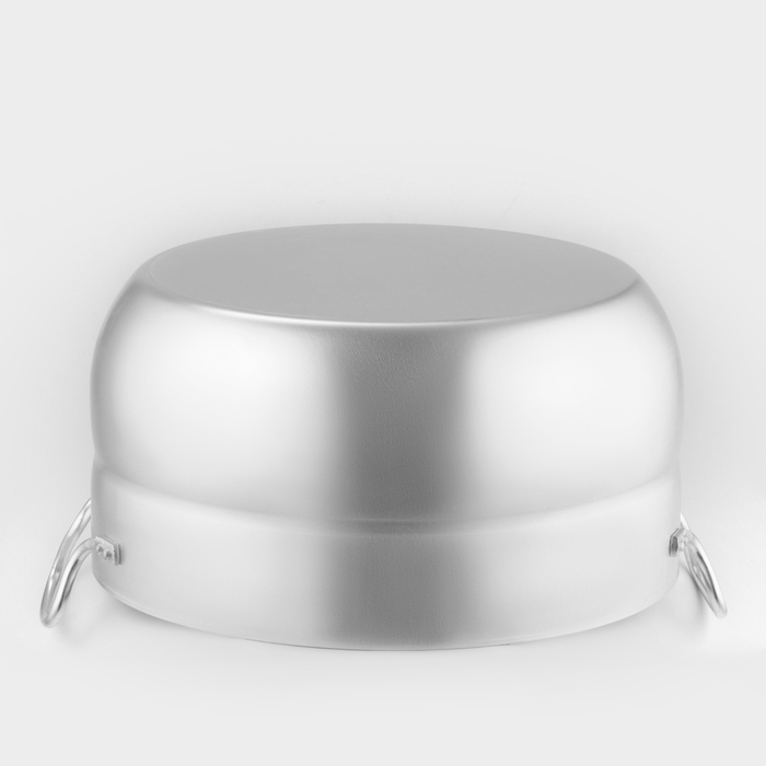 Кастрюля алюминиевая, 10 л, металлическая крышка Кастрюля алюминиевая, 10 л, металлическая крышка