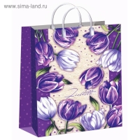 Пакет "Фиолетто", мягкий пластик, 30 х 40 см, 150 мкм