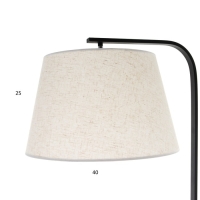 Торшер 19035/1 E27 40Вт черный 45х45х170 см