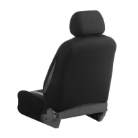 Авточехлы универсальные 9 предметов, черные - серые вставки, М5, Lines series