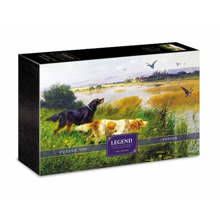 Пазл «Два спаниеля», 500 элементов Пазл «Два спаниеля», 500 элементов