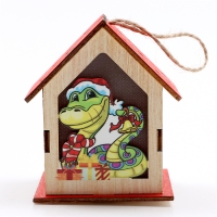 Декор с подсветкой «Сказочный дом», 6,5 × 6,5 × 8,5 см Декор с подсветкой «Сказочный дом», 6,5 × 6,5 × 8,5 см