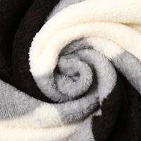 Плед Этель "Клетка черно-бел" 200*220 см,100% п/э, корал-флис 220 гр/м2 Плед Этель "Клетка черно-бел" 200*220 см,100% п/э, корал-флис 220 гр/м2