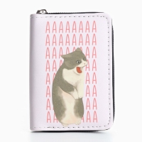 Кошелёк женский "Котик&raquo; 12,5х9х2 см