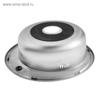 Мойка кухонная MIXLINE 528184, врезная, толщина 0.6 мм, 51х51х17 см, вып. 3 1/2", с сифоном Мойка кухонная MIXLINE 528184, врезная, толщина 0.6 мм, 51х51х17 см, вып. 3 1/2", с сифоном