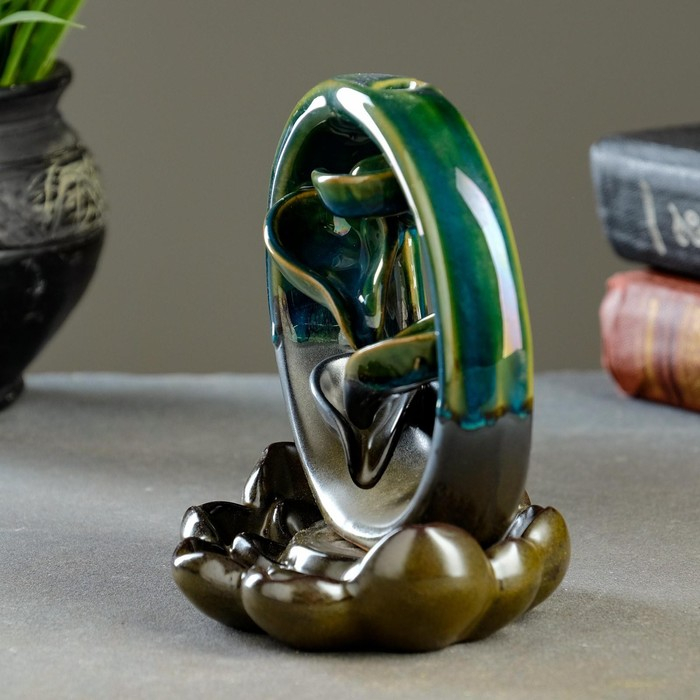 Подставка для благовоний Подставка для благовоний "Водопад в шаре" 16х20х14см