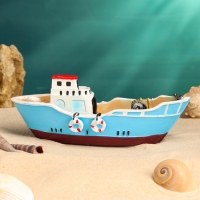 Корабль сувенирный "Рыбацкое судно" 20*8*7см Корабль сувенирный "Рыбацкое судно" 20*8*7см