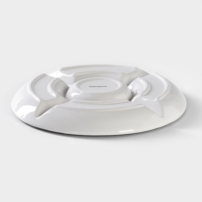 Менажница 5 ячеек Доляна &laquo;Гурман&raquo;, d=26 см