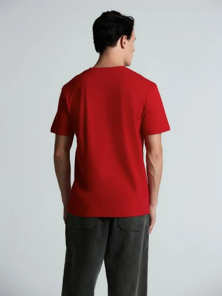 Футболка унисекс Streetwise, красная, размер XL