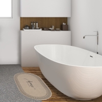 Коврик для ванной Этель "Happy place", 48х78 см Коврик для ванной Этель "Happy place", 48х78 см