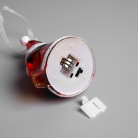 Ёлочная игрушка «Снеговик», 8 см, от батареек, свечение мульти (RGB) Ёлочная игрушка «Снеговик», 8 см, от батареек, свечение мульти (RGB)