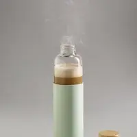 Бутылка для воды Dakar, прозрачная с зеленым