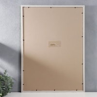 Фоторамка пластик 50х70 см, жёлтый (пластиковый экран)