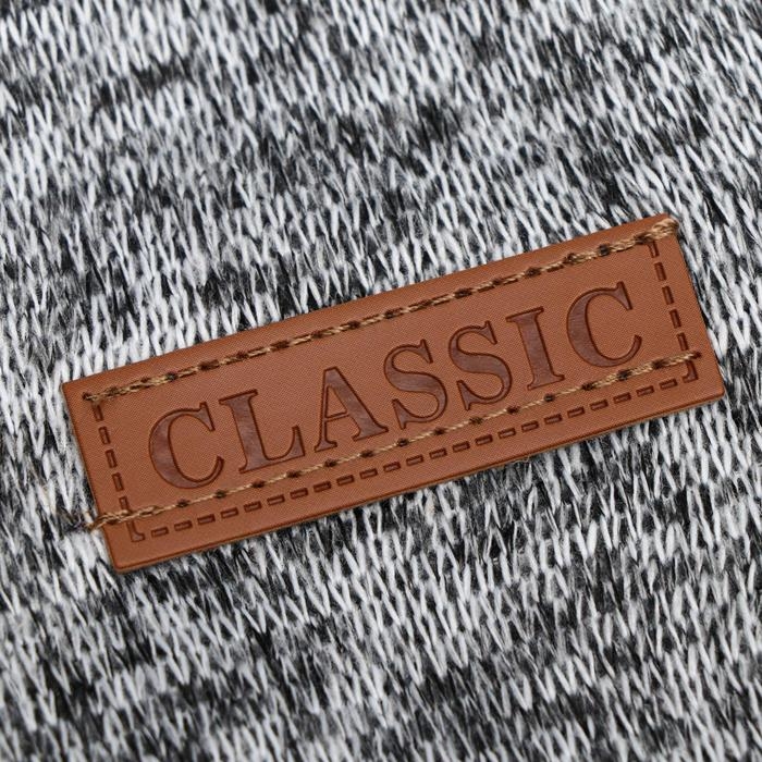 Свитер меланжевый, размер M (ДС 23 ОШ 28, ОГ 37 см), серый Свитер меланжевый, размер M (ДС 23 ОШ 28, ОГ 37 см), серый