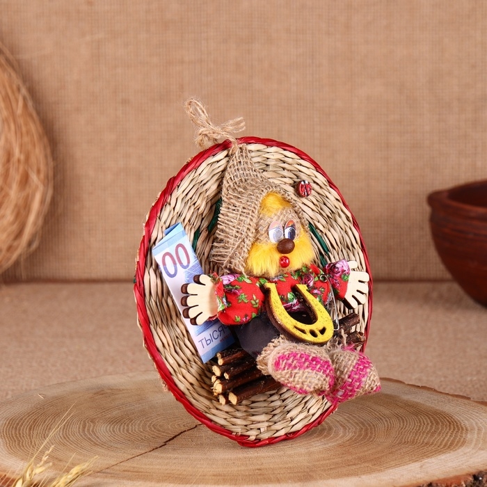 Оберег - панно &laquo;Нафаня&raquo;, микс