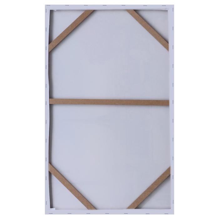 Картина на холсте "Любовь под дождём" 60х100 см