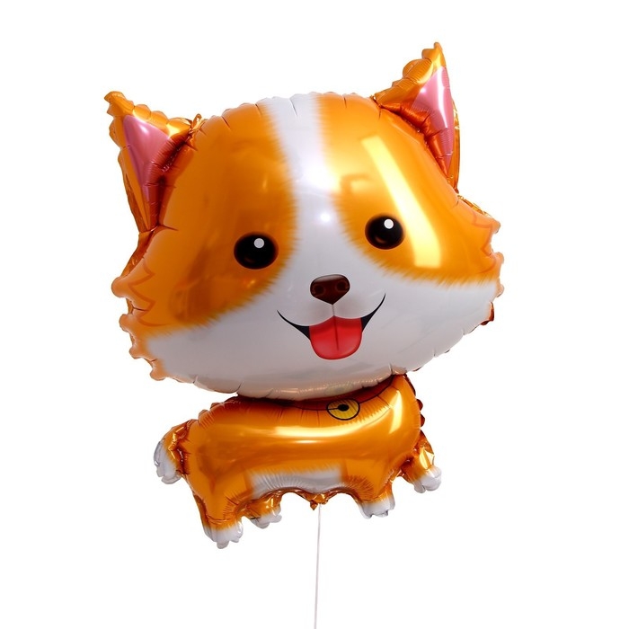 Шар фольгированный 24" &laquo;Весёлый корги&raquo;