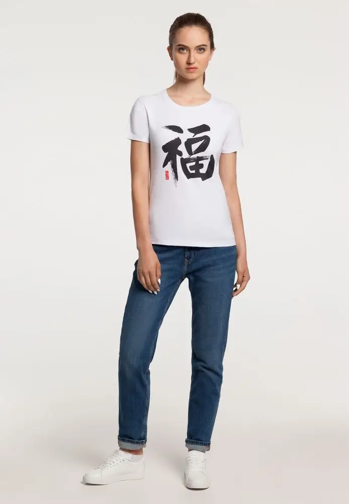 Футболка женская &laquo;Вечные ценности. Счастье&raquo;, белая, размер S