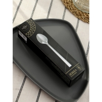 Ложка столовая из нержавеющей стали Magistro Gamburg, длина 20 см, толщина 4 мм, цвет серебряный Ложка столовая из нержавеющей стали Magistro Gamburg, длина 20 см, толщина 4 мм, цвет серебряный