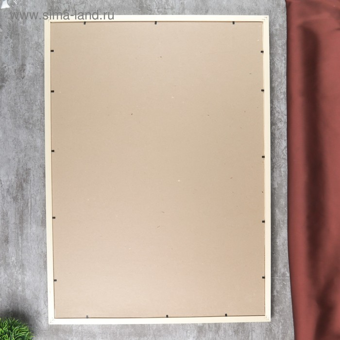 Фоторамка с20 50х70 см белое дерево (пластиковый экран) Фоторамка с20 50х70 см белое дерево (пластиковый экран)