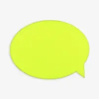 Наклейка тканевая Lunga Bubble, M, желтый неон Наклейка тканевая Lunga Bubble, M, желтый неон
