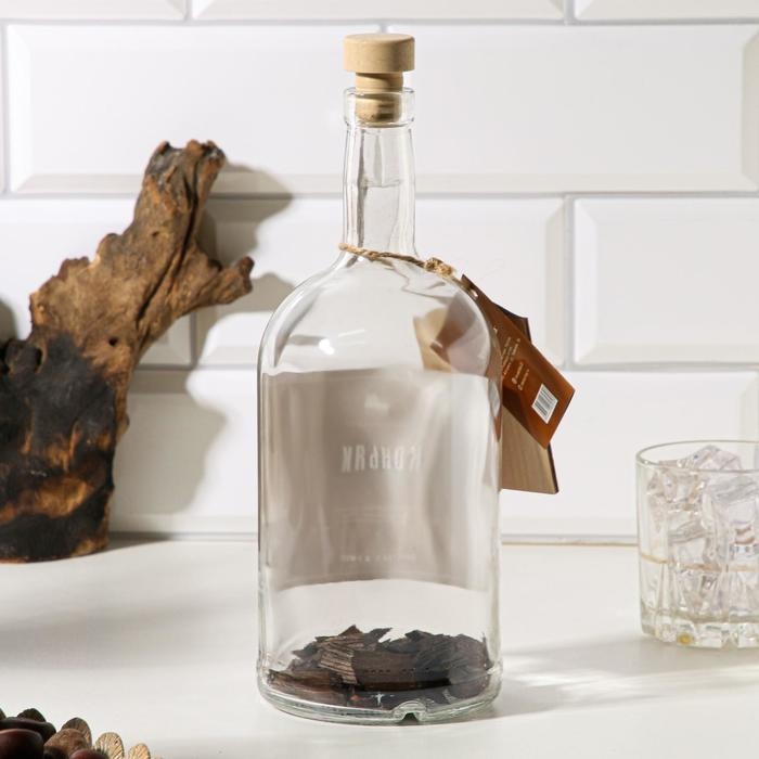 Набор из трав и специй для приготовления настойки Набор из трав и специй для приготовления настойки "Коньяк" с бутылкой