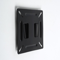 Кронштейн LuazON KrON-66, для ТВ, фиксированный, 10-32", 10 мм от стены, чёрный Кронштейн LuazON KrON-66, для ТВ, фиксированный, 10-32", 10 мм от стены, чёрный