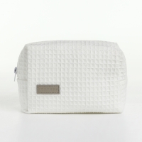 Косметичка на молнии TEXTURA, цвет белый Косметичка на молнии TEXTURA, цвет белый