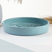 Блюдо "Харизма" 0,5л / 20х3,5см, блюз Блюдо "Харизма" 0,5л / 20х3,5см, блюз