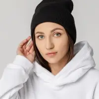 Шапка Real Rib, черная Шапка Real Rib, черная