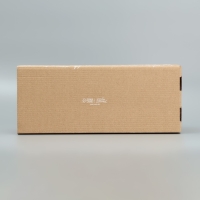 Коробка подарочная складная с PVC-окном, упаковка, &laquo;Цветы &raquo;, 14 х 35 х 14 см