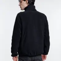 Куртка флисовая унисекс Nesse, черная, размер M/L