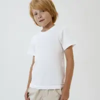 Футболка детская T-Bolka Kids, белая (белоснежная), 12 лет