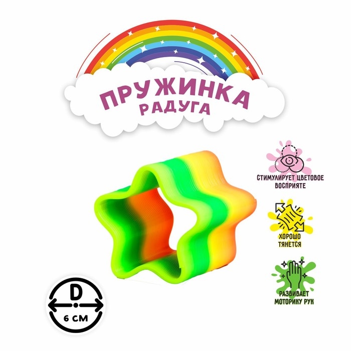 Пружинка-радуга, виды МИКС Пружинка-радуга, виды МИКС