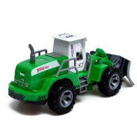 Экскаватор &laquo;Фермер&raquo;, радиоуправляемый, работает от батареек, цвет зелёный