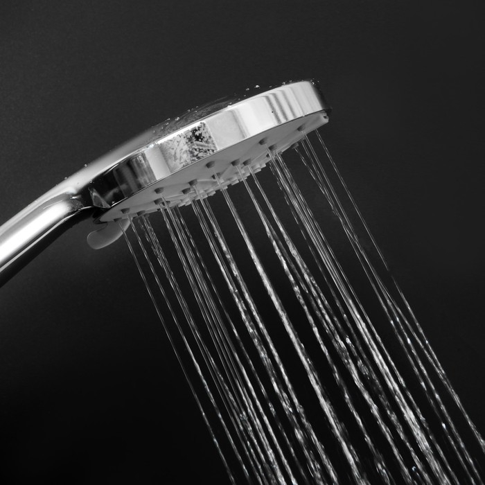 Душевая лейка ZEIN, 4 режима, SPA, пластик, цвет хром Душевая лейка ZEIN, 4 режима, SPA, пластик, цвет хром