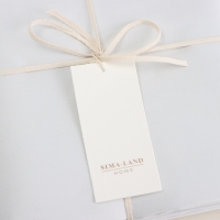 Простыня на резинке SL Home Foggy Dew 200*200+30 см , сатин, 140 гр/м2, 100% хлопок