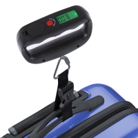 Весы багажные Luazon LVU-06, до 50 кг, чёрные, лента Весы багажные Luazon LVU-06, до 50 кг, чёрные, лента