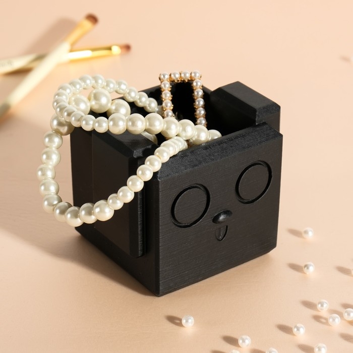 Предмет интерьера Предмет интерьера "Собачка" черная 6,5х7,5х6,5 см