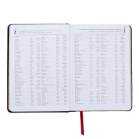 Ежедневник недатированный А5+, 136 листов Sidney Nebraska, твёрдая обложка, искусственная кожа, серебряный срез, чёрный