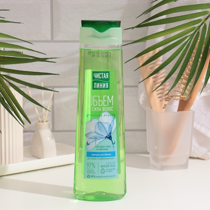 Шампунь для волос Чистая линия «Объём и сила», 400 мл Шампунь для волос Чистая линия «Объём и сила», 400 мл
