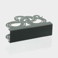 Салфетница Magistro &laquo;Змея&raquo;, 14&times;4&times;9 см, цвет зелёный