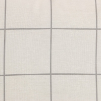 Постельное бельё Этель 1,5 сп "Клетка" цвет бежевый 143х215, 150х214, 50х70см-2 шт, бязь, 125г/м2