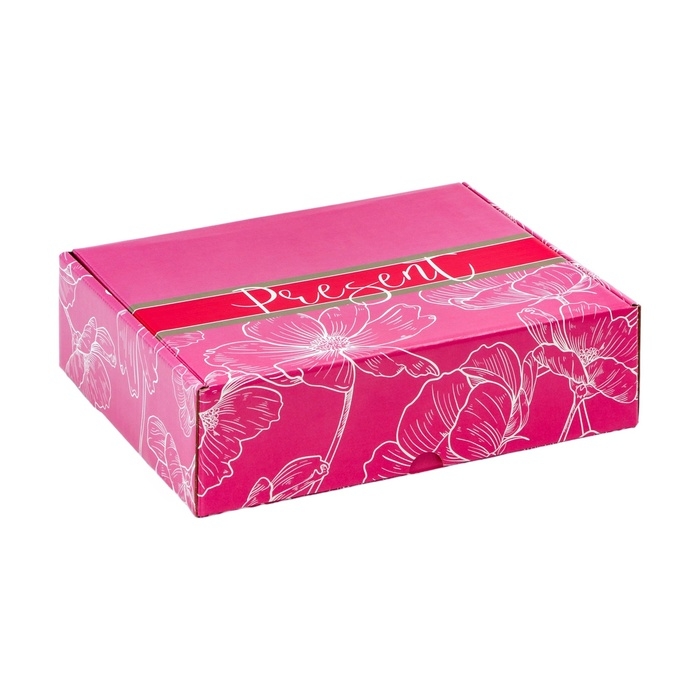 Подарочная коробка Подарочная коробка "Презент", 27 х 31,5 х 9 см