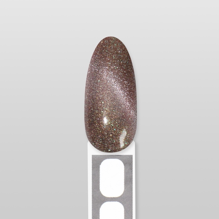 Гель лак для ногтей &laquo;CAT`S EYE PEARL&raquo;, 3-х фазный, 10 мл, LED/UV, цвет розовый (61)