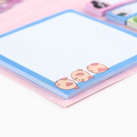 Книжка стикеров «Аниме девочка», 5 блоков, 30 л Книжка стикеров «Аниме девочка», 5 блоков, 30 л