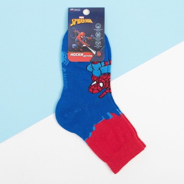 Носки детские &laquo;Человек Паук&raquo;, 16-18 см