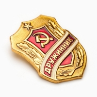 Значок "Дружинник" Значок "Дружинник"