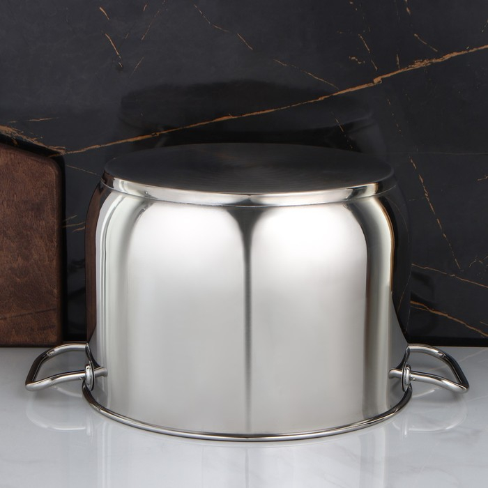 Кастрюля &laquo;Профи&raquo;, 20 л, d=34 см, капсульное дно, индукция