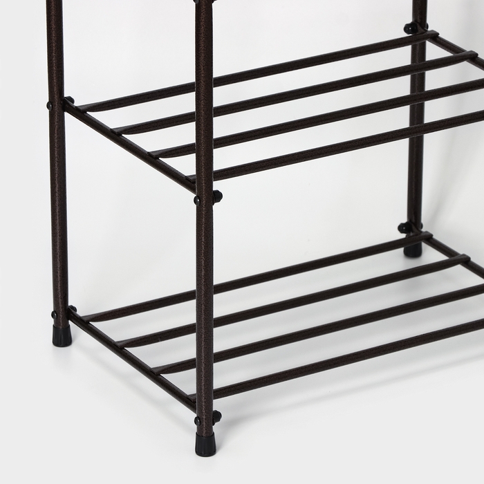 Подставка для обуви, 5 ярусов, 45&times;30&times;95 см, цвет МИКС